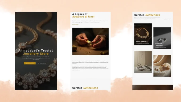 Jewellery Website Ahmedabad